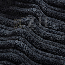Black Jumbo Cord Upholstery