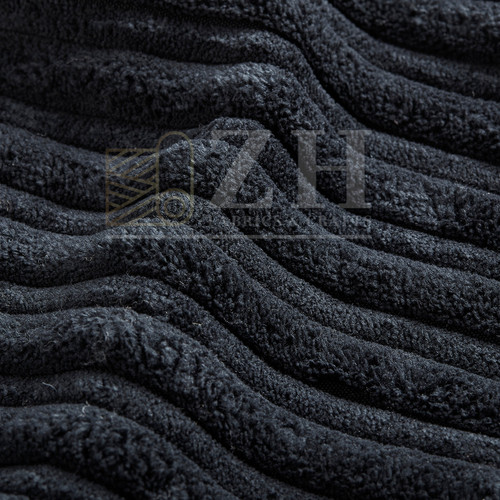 Black jumbo cord - black,