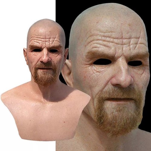 Halloween realistic old - old, man