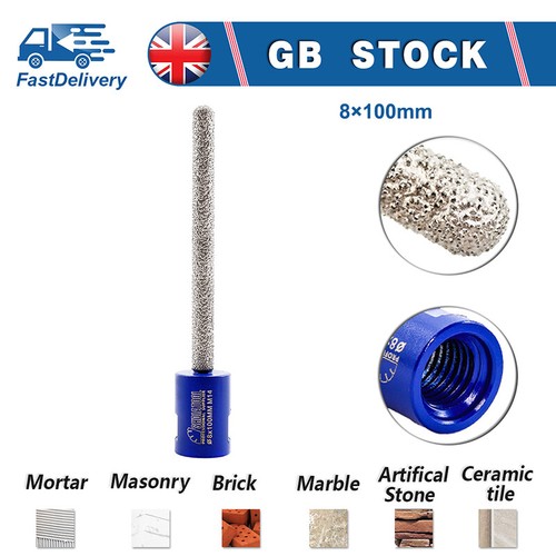 ø8x100mm diamond finger bit - finger,