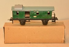 Trix Express German 4 wheel baggage van. s/n 20/113 - FAIR CONDITION - BOXED