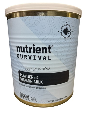 Vitamin powdered milk freeze - vitamin, milk,