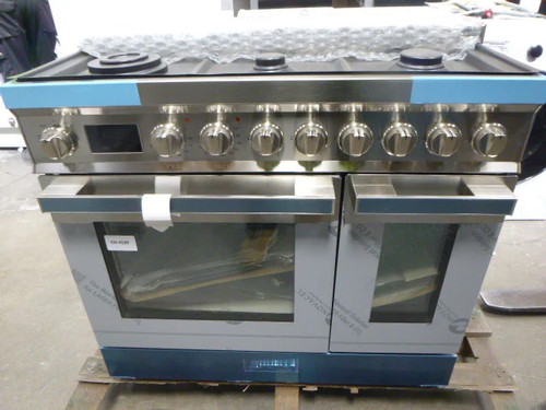 Smeg range cooker - smeg, st/steel