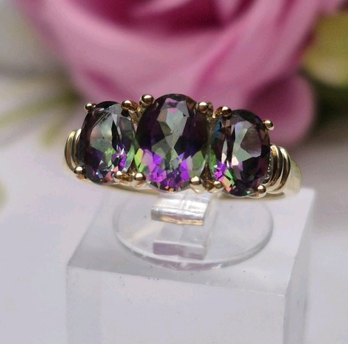 9ct gold mystic - 9ct, topaz