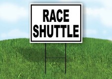 RACE SHUTTLE BLACK WHITE Yard