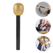  3 Pcs Glitter Microphone Prop