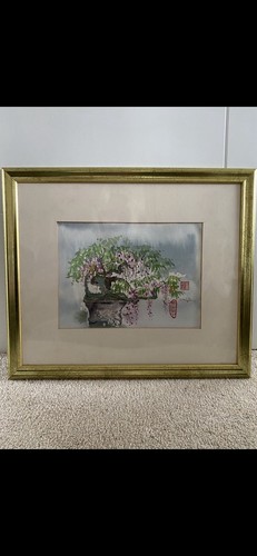 Suchin signed wisteria - ee,