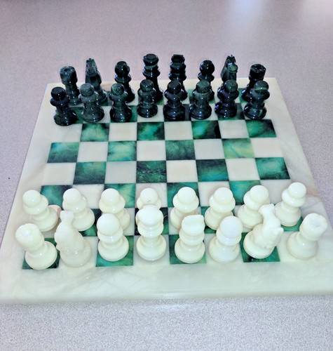 Handmade staunton white and - staunton,