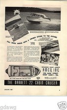 1947 PAPER AD Barrett 22'