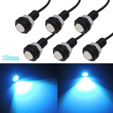 6pcs Ice Blue Eagle Eye LED
