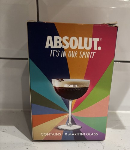 Absolut vodka martini glass - absolut,