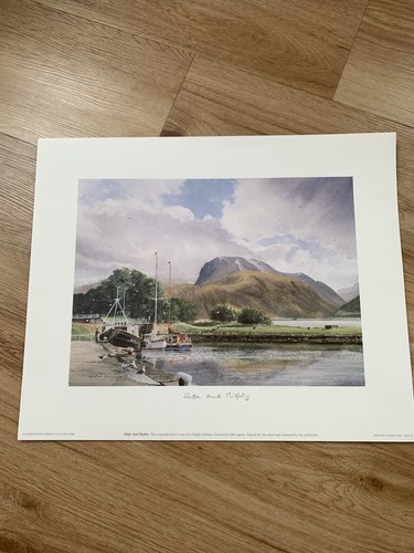 Alan ingham print - print, 34cm