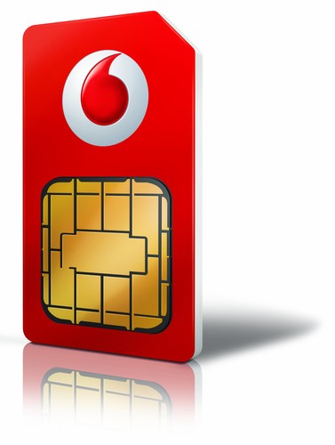 Vodafone pay you sim - pay, as