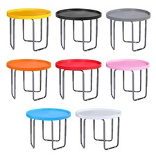 Round Utility Mixing Play Tray Table (60cm Dia) with Height Adjustable Stand.