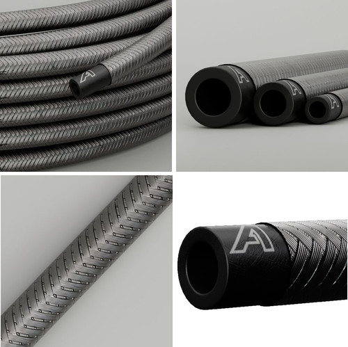8mm stainless steel - 8mm, braided