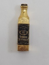 Vintage Brass Miniature Jack Daniels Bottle