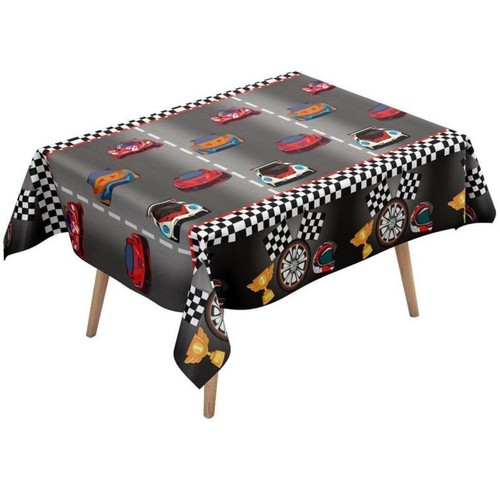 Car racing tablecloth - racing,