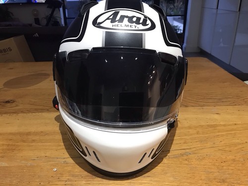 Arai renegade black white - renegade, black/white