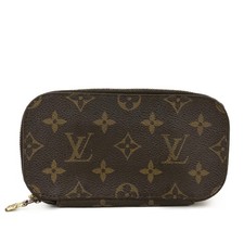Louis Vuitton Monogram Trousse Brush PM Pouch Brown/3BK0047