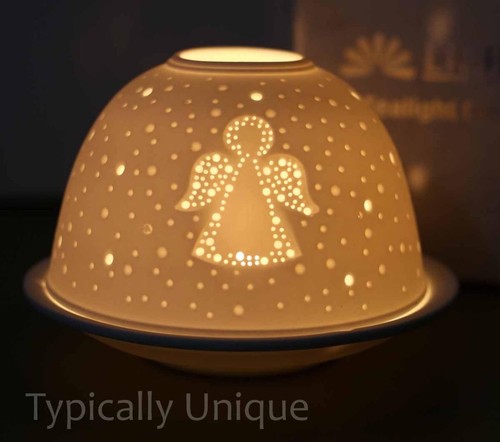 Angel tea light candle holder - tea,