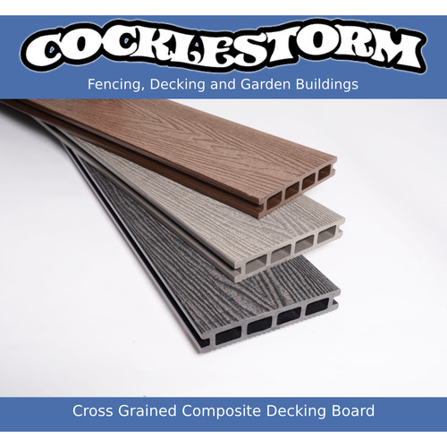 Cross grained composite garden - cross,