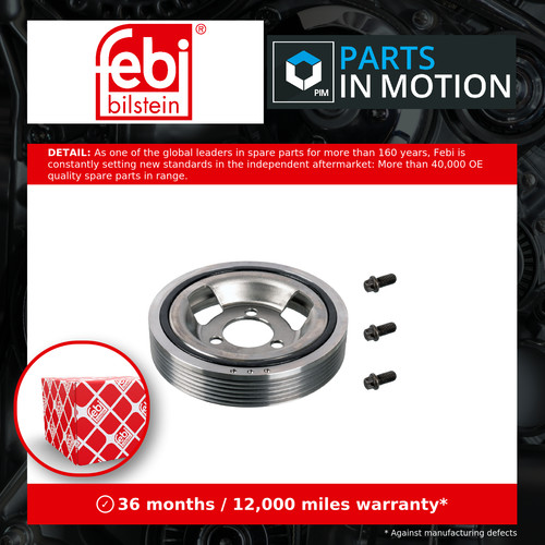 Crankshaft pulley fits mini - pulley,