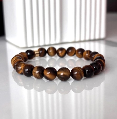 Tiger eye bracelet - eye, men
