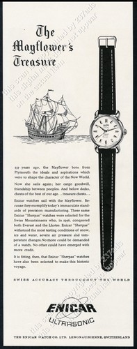 1957 enicar sherpa watch - 1957,