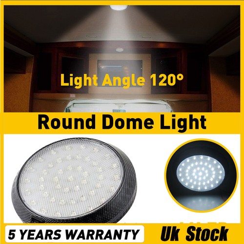 12v roof dome white lamp - white,