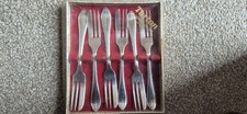 Vintage EPNS Cake Forks Set