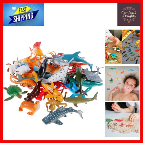 Realistic 38pcs sea animal - sea,