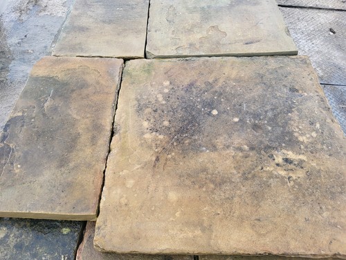 Reclaimed yorkstone paving - reclaimed,