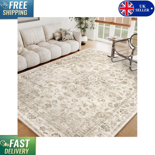 Vintage floral area rug - vintage,