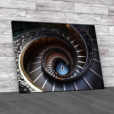 Spiral Staircase Design Canvas Print Large Picture Wall Art