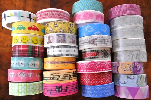 Washi tape pictoral 10m - washi,