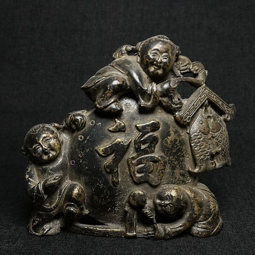 Inch old chinese bronze - 4,
