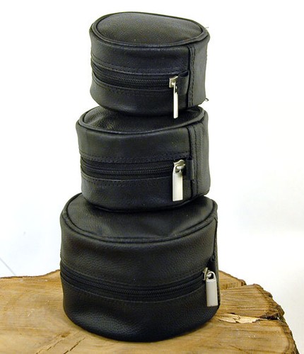 Bison soft leather fly reel - bison,