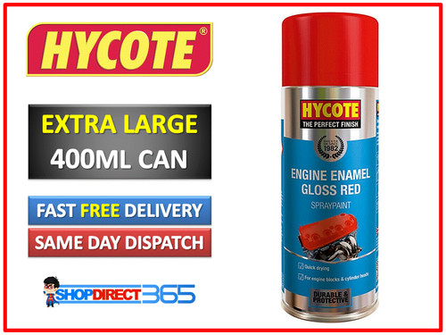 Hycote red engine enamel - engine, gloss