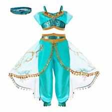 Kids Jasmine Costume Girls