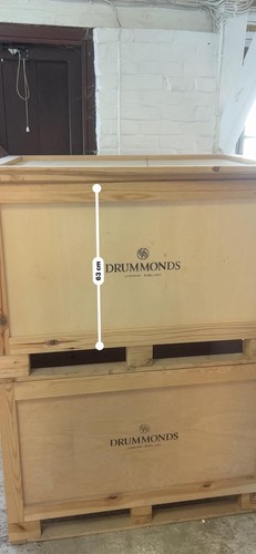 Large wooden crates - , used