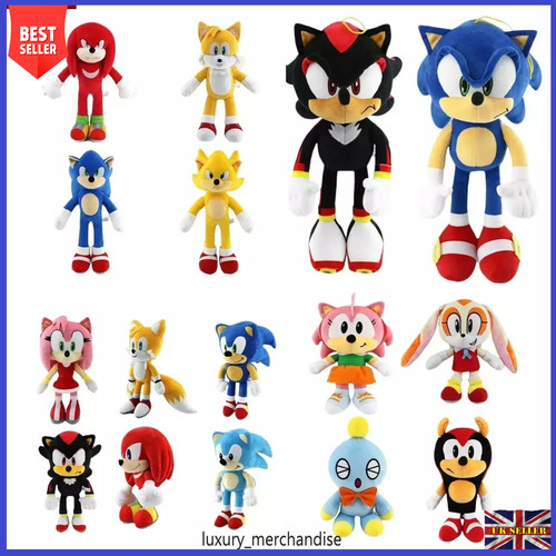 Sonic the hedgehog plushie - sonic,