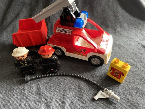 Lego duplo fire truck and - duplo,