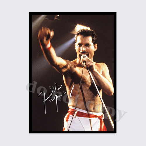 Freddie mercury signed - freddie,