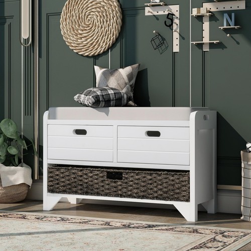 Storage bench fully assembled - bench,