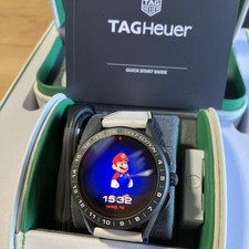 TAG Heuer Connected Golf Edition SBG8A82 Smartwatch with 3 Straps & Box