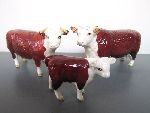 Beswick hereford bull 1363 - beswick,