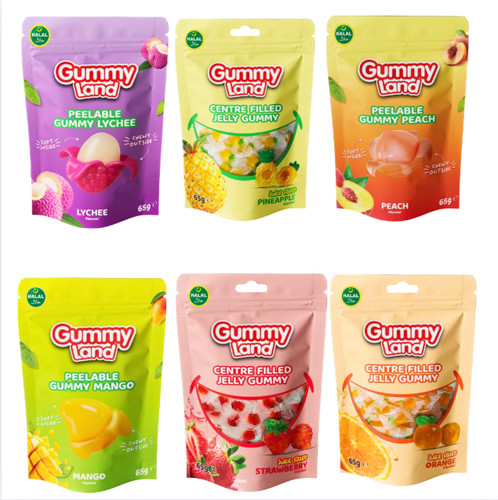 Gummy land fruit gummies - fruit, x