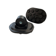 LADDER FEET - Replacement Oval Safety Feet Rubber Ladder Feet