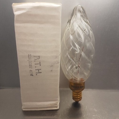 Bth 40w light bulb twisted - bulb,