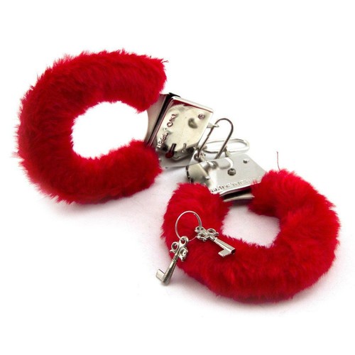 Fluffy furry handcuffs hen - fluffy,
